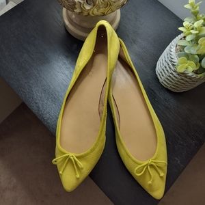 Talbot Ballet Flat Citrine Yellow Color Size 9M